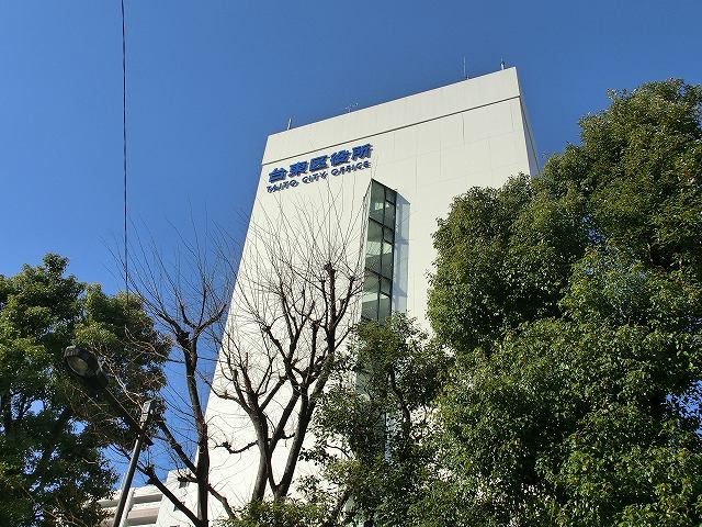 台東区の人口増減の画像