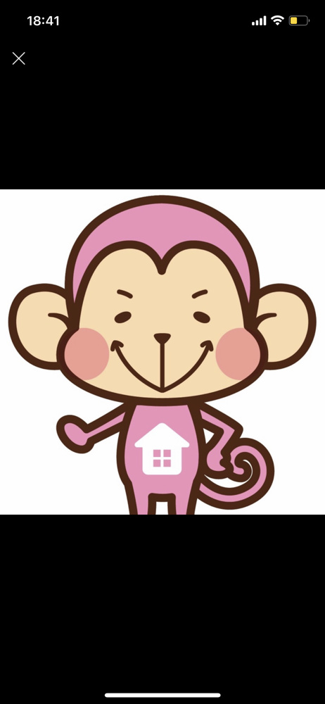 お猿のマーク！！の画像