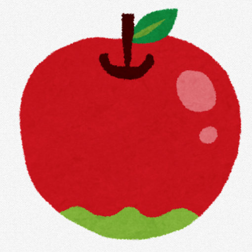 リンゴが不作の画像
