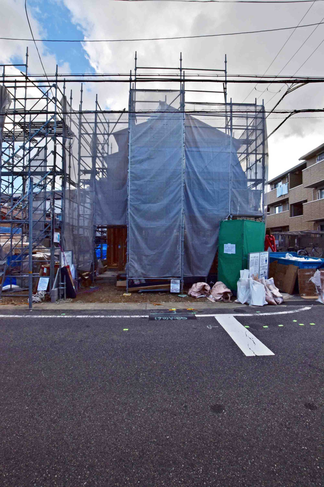 【現場進捗】伊丹市緑ヶ丘1丁目新築戸建｜全2区画の最新情報です。の画像