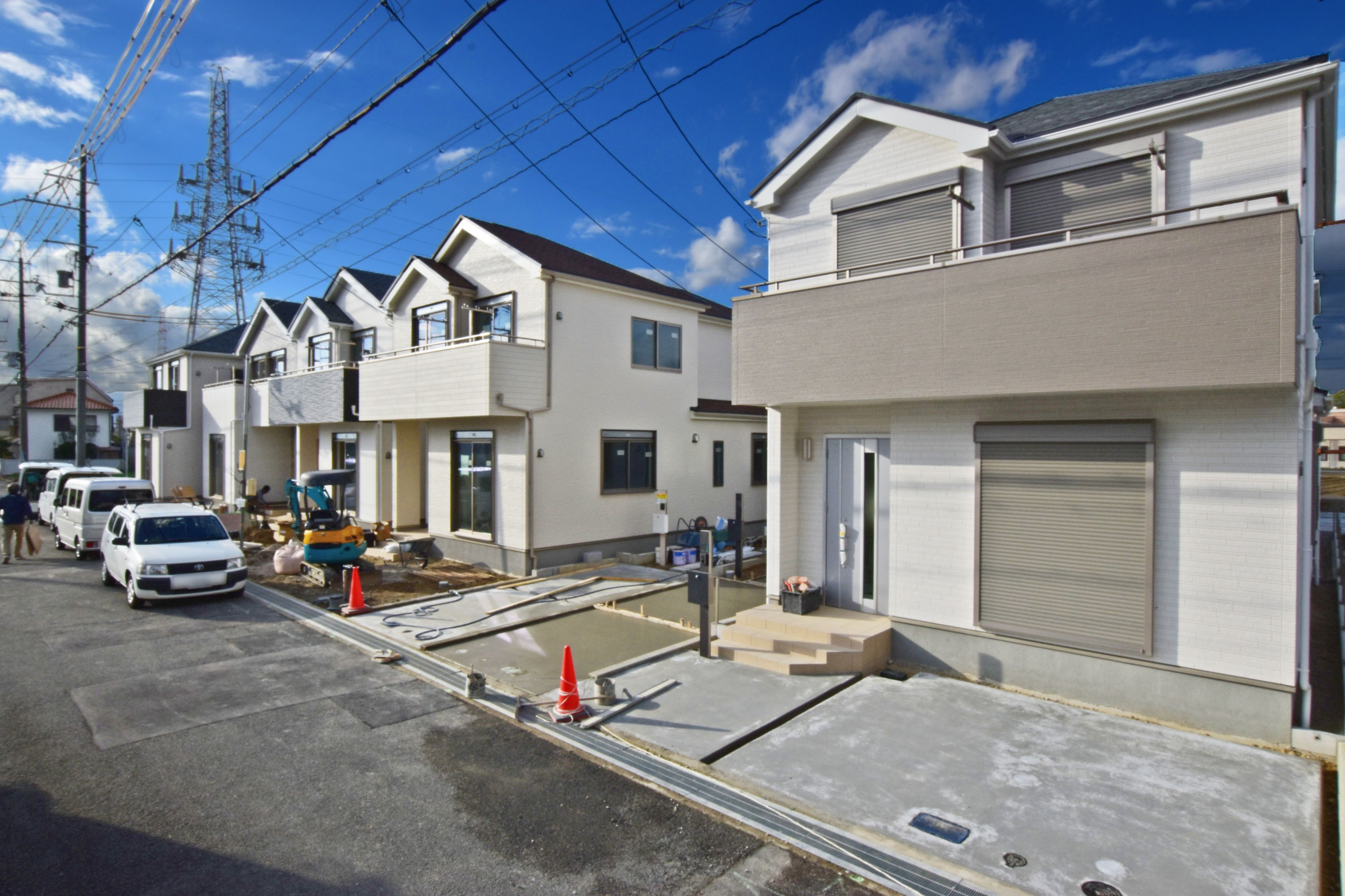 【現場進捗】尼崎市武庫之荘8丁目新築戸建｜全12区画の最新情報です。の画像