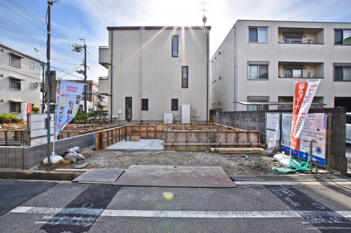 【現場進捗】西宮市里中町2丁目新築戸建｜限定2邸の最新情報です。の画像