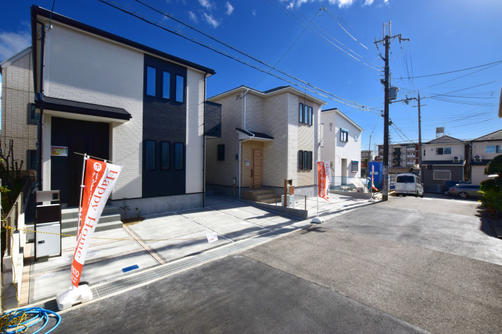 【現場進捗】尼崎市武庫の里2丁目新築戸建｜全2区画の最新情報です。の画像