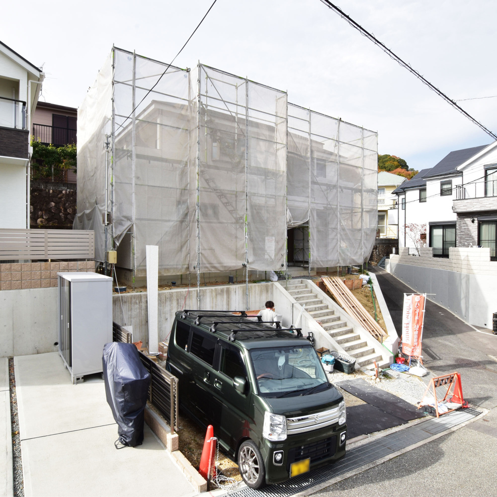 【現場進捗】宝塚市宝松苑新築戸建｜限定1邸の最新情報です。の画像