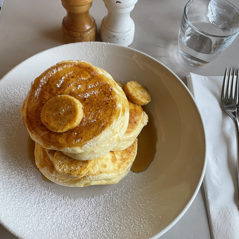 とろけるパンケーキ！の画像