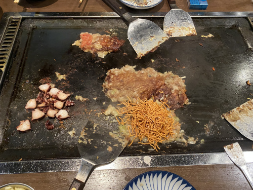 久しぶりのもんじゃ(^^♪の画像