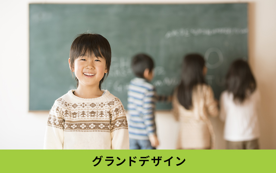 南区の春日野小学校が掲げるグランドデザインは？
