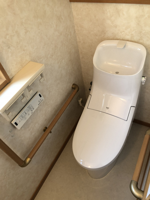 トイレの交換工事の画像