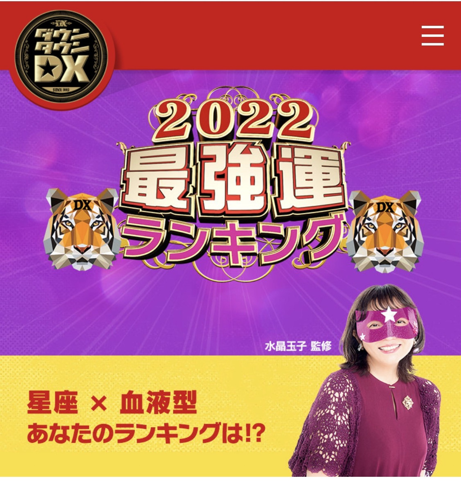 2022年の運勢の画像