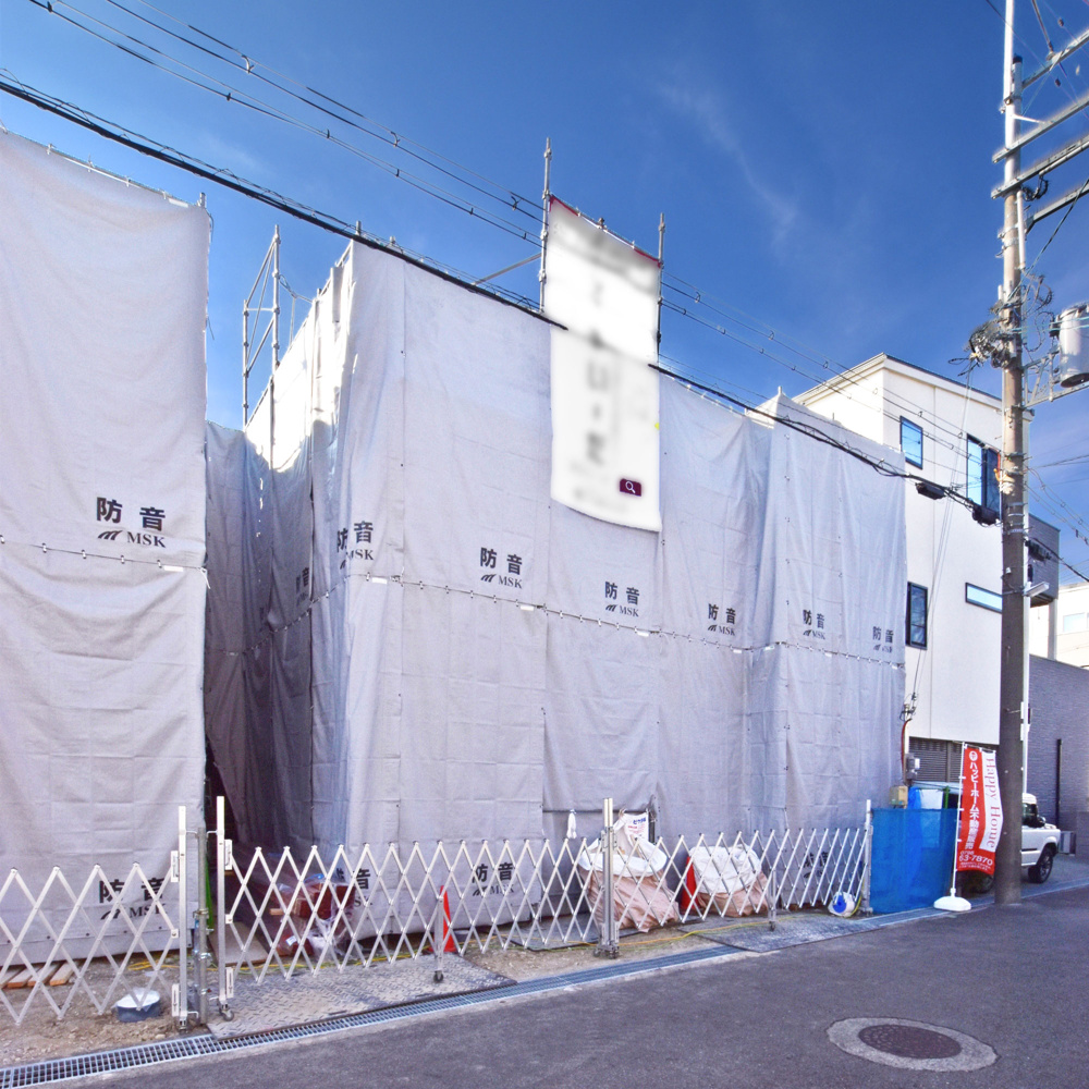 【現場進捗】伊丹市荻野8丁目新築戸建｜全2区画の最新情報です。の画像