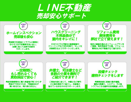 売却安心サポートの画像