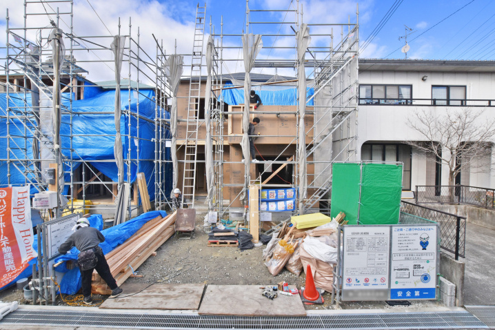 【現場進捗】宝塚市泉町新築戸建｜残1区画の最新情報です。の画像