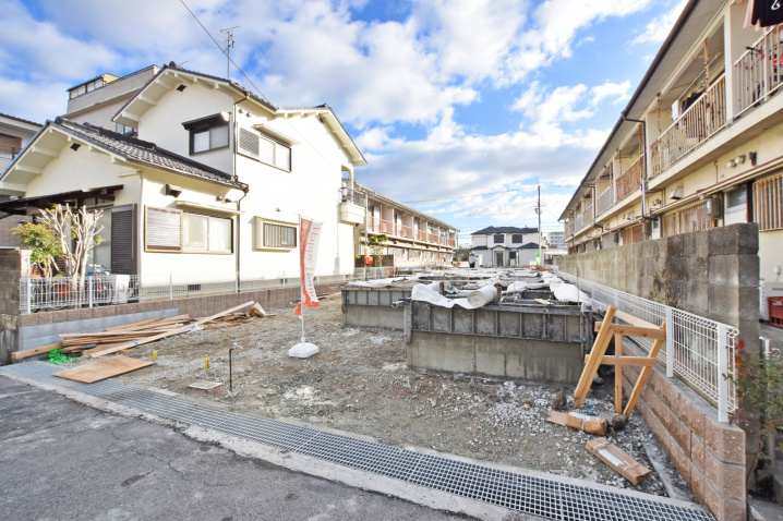 【現場進捗】尼崎市武庫豊町新築戸建｜全4区画の最新情報です。の画像