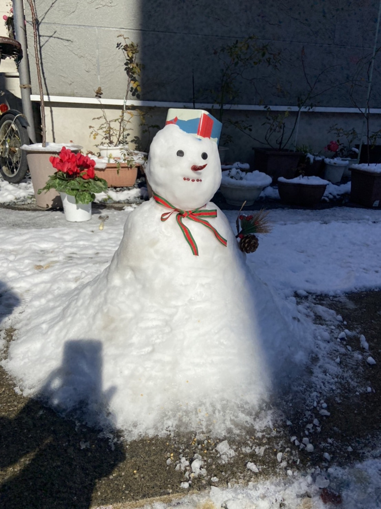 雪だるまの画像