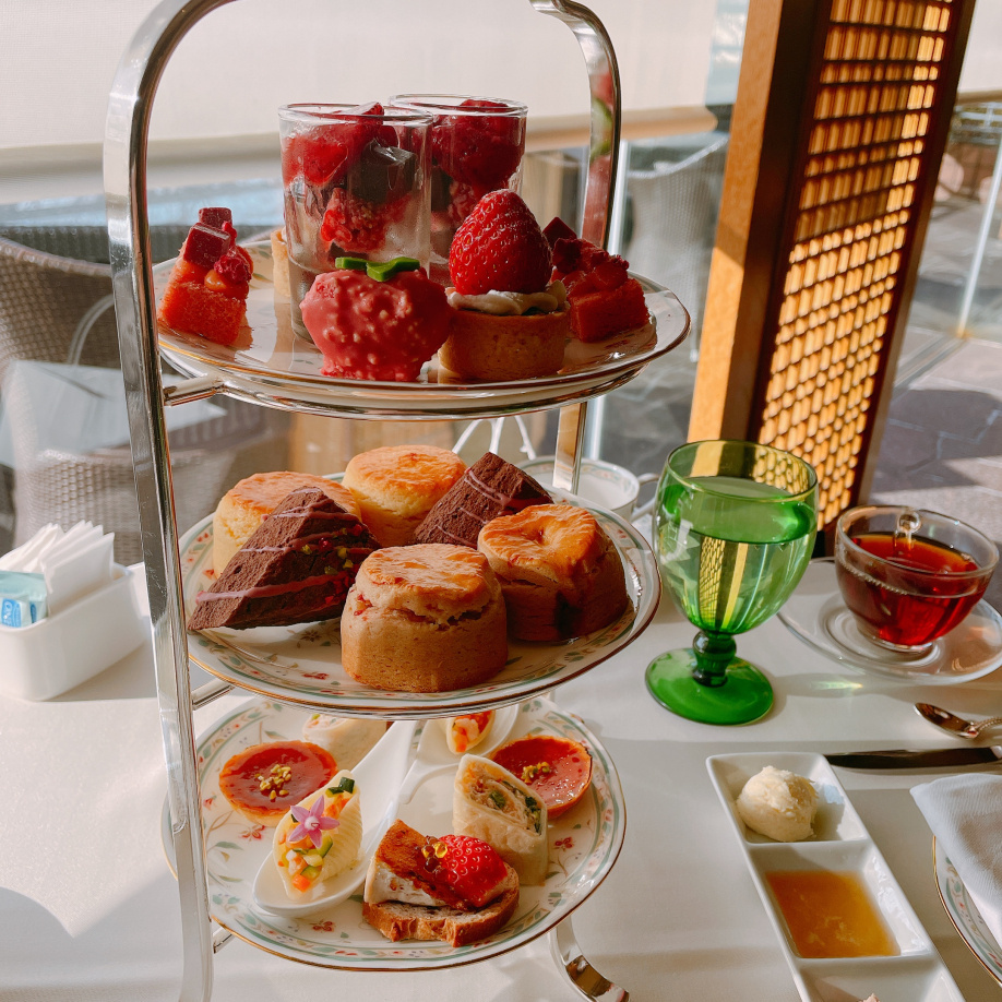 ୨୧ ⑅ストロベリーチョコレートアフターヌーンティー ⑅ ୨୧の画像