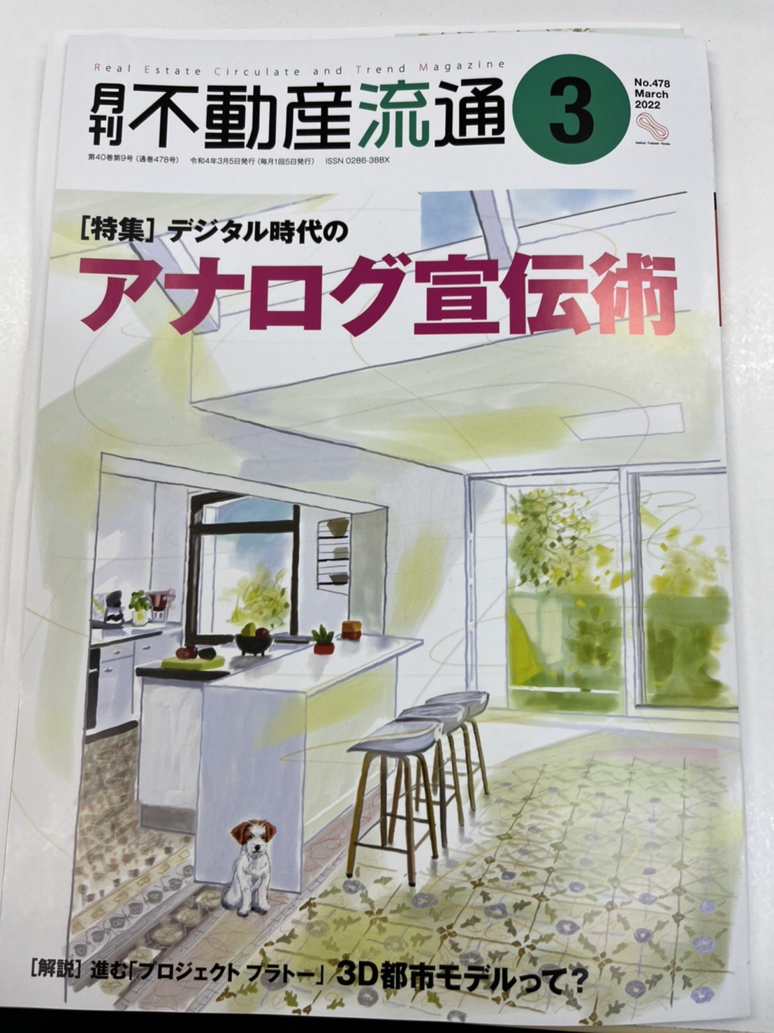 月間不動産流通3月号の画像