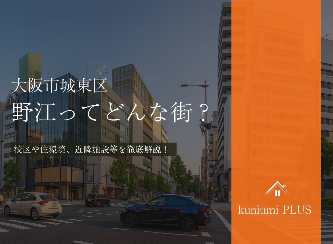 大阪市城東区野江ってどんな街？校区や住環境を徹底解説の画像