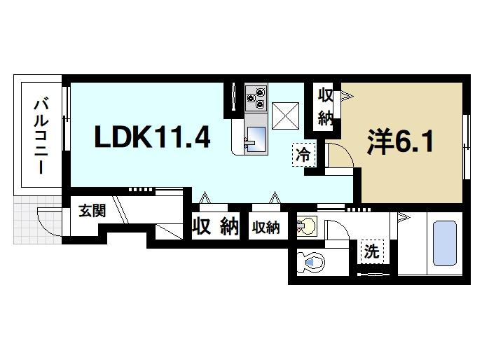 ＨｅｒｉｔａｇｅⅡの間取り図1