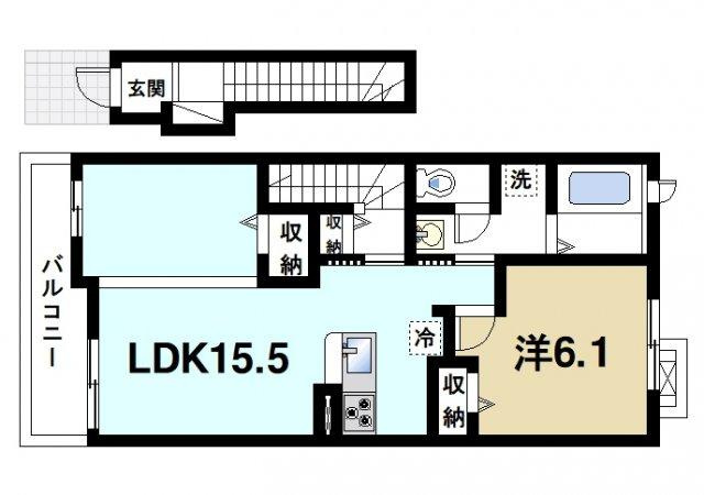 ＨｅｒｉｔａｇｅⅡの間取り図2