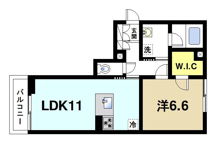 シャーメゾン　エクセルの間取り図1