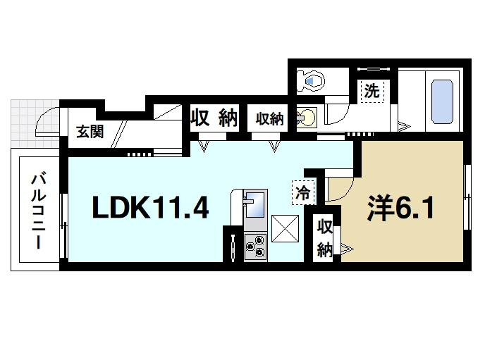 ＨｅｒｉｔａｇｅⅠの間取り図1