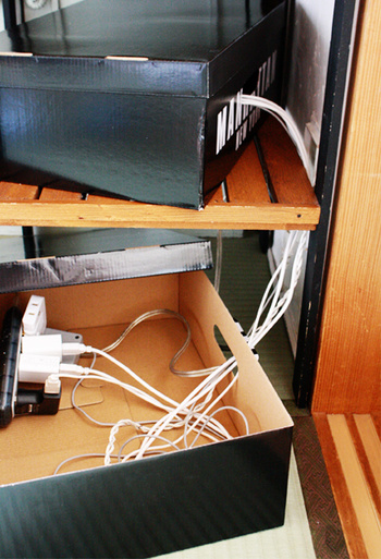 「配線コードまわり」を上手に整えるアイデア☆　～第２編～ の画像