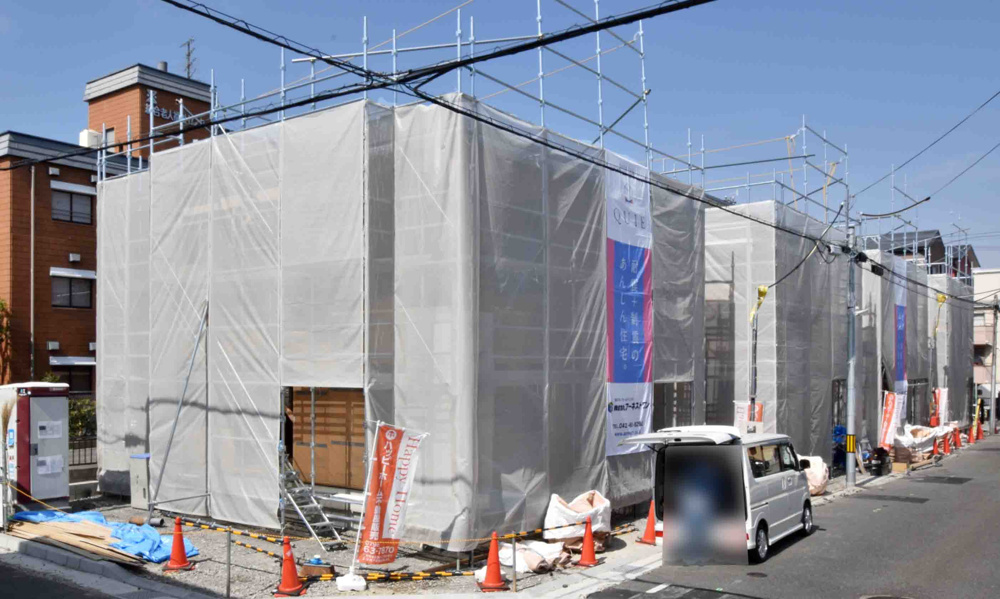 【現場進捗】尼崎市東難波町4丁目新築戸建｜全4区画の最新情報です。の画像