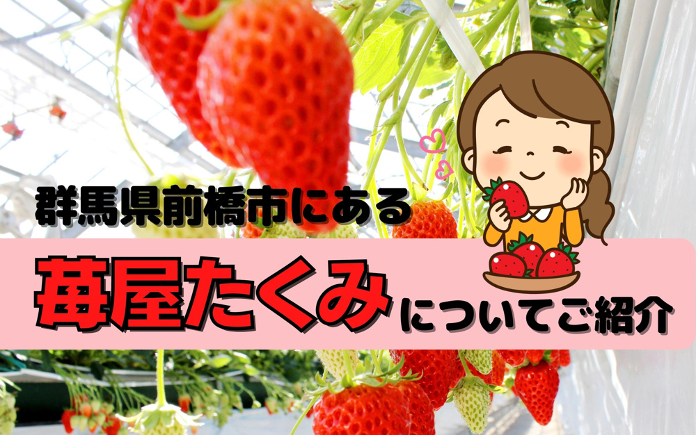 群馬県前橋市にある苺屋たくみについてご紹介の画像