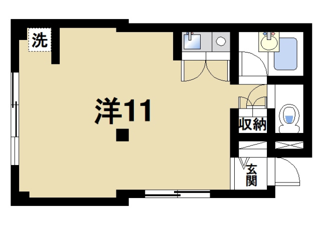 サンふくむらビルⅡの間取り図4