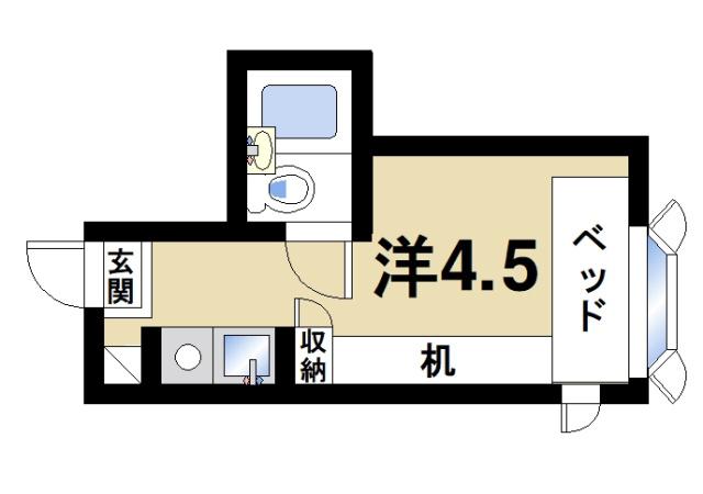 マンションアモリーノの間取り図2