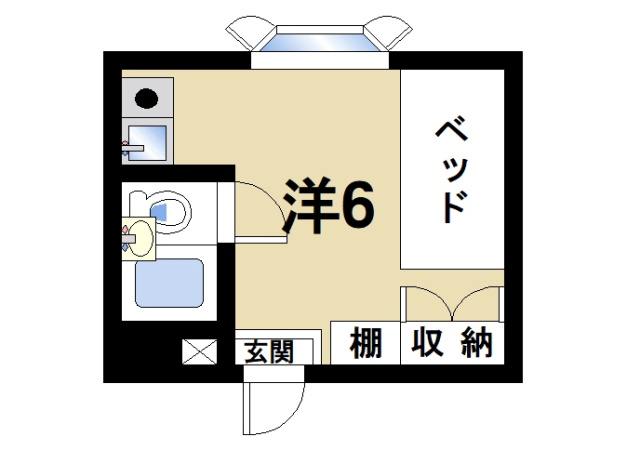 マンションアモリーノの間取り図3