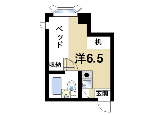 マンションアモリーノの間取り図4