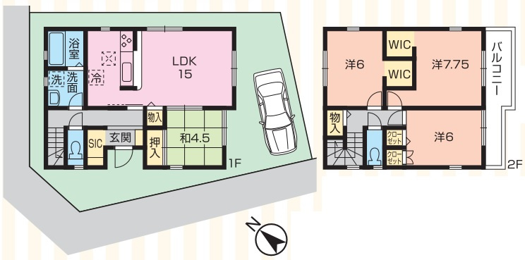 新発売、未公開専任物件の画像