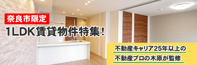 【2025年】奈良市のおすすめ1LDK賃貸(マンション・アパート)特集の画像
