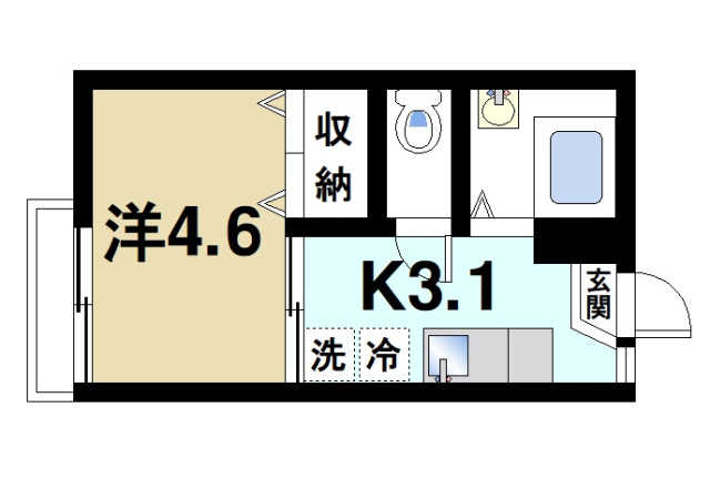 マーガレットの間取り図1