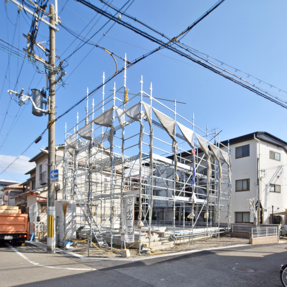 【現場進捗】西宮市里中町1丁目新築戸建｜限定1邸の最新情報です。の画像