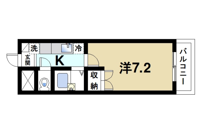 コート・デュ・ローズの間取り図1
