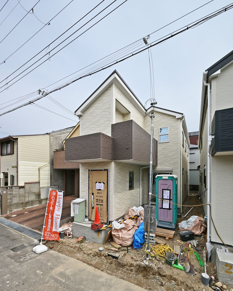 【現場進捗】西宮市甲子園九番町新築戸建｜全2区画の最新情報です。の画像