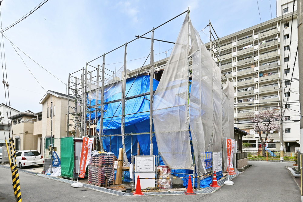 【現場進捗】尼崎市常光寺1丁目新築戸建｜限定1邸の最新情報です。の画像