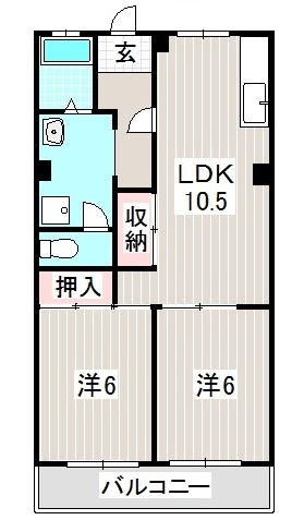 賃貸物件情報　セブンヒルズ203の画像
