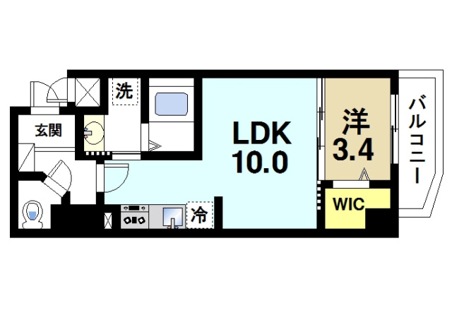 インフィニティの間取り図2