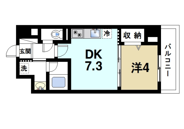 インフィニティの間取り図6