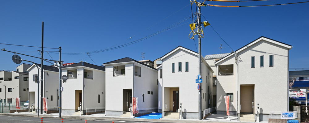 【現場進捗】西宮市中島町新築戸建｜全5邸の最新情報です。の画像