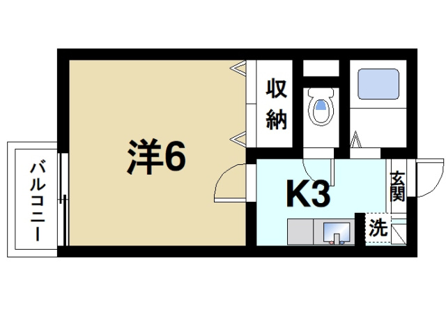 エルミタージュの間取り図1