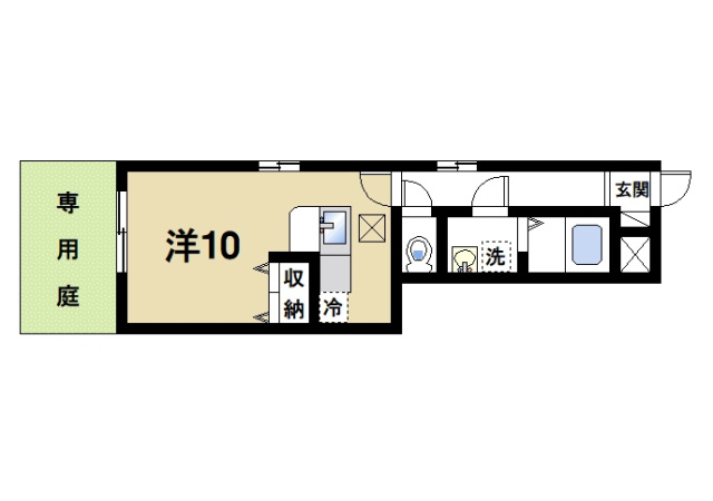 Paletteの間取り図1