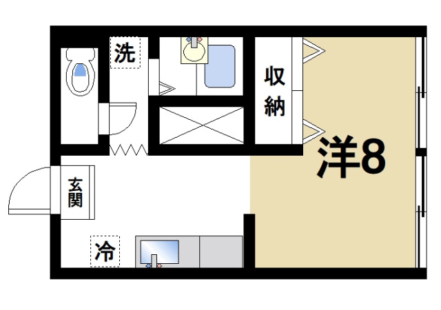 桜館の間取り図2