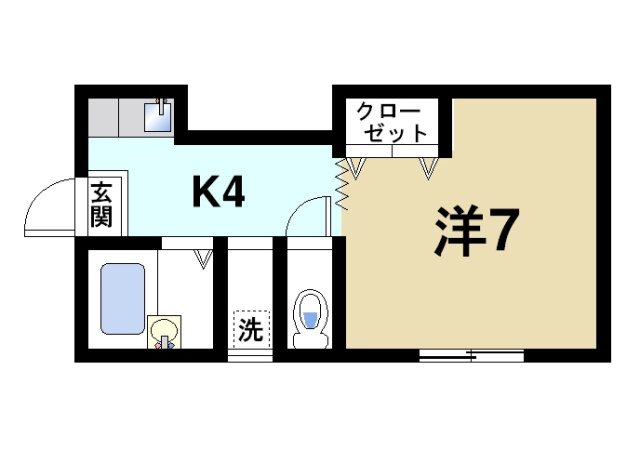 桜館の間取り図4