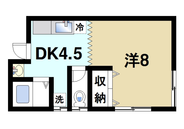 桜館の間取り図7