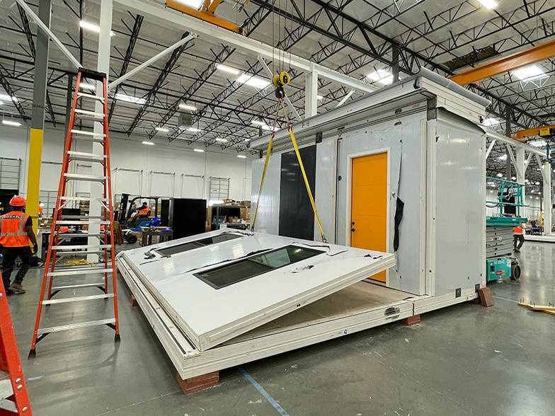 話題の最新住宅【折りたたむ家】の画像