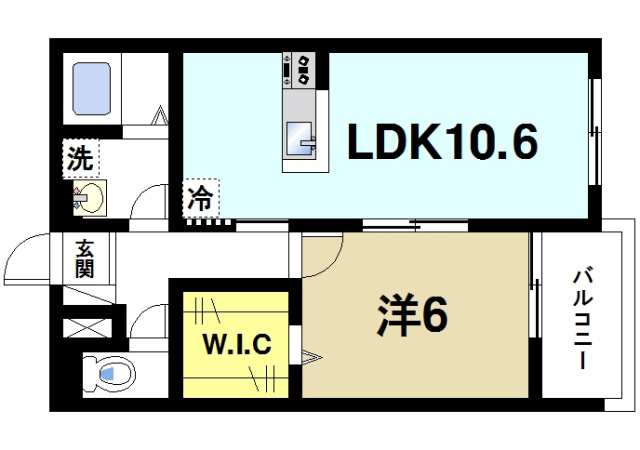 ベルフォーレの間取り図1
